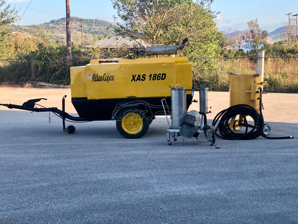 Αμμοβολή Atlas 2003 ATLAS COPCO XAS 186D