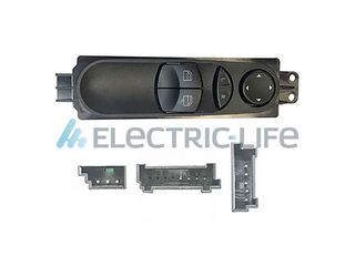 ELECTRIC-LIFE ZRMEP76002 Διακοπτης Παραθυρων Mercedes Sprinter Mod. 2006> 2Πλος (W906) Oem Code: A906 545