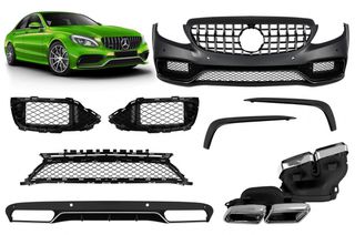 BODY KIT MERCEDES C class W205 Sedan (2014-2018) C63 AMG-Design