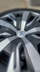 Peugeot e-208 / 208 Γνήσιες Ζάντες 16" + Hankook + Τάσια + Μπουλόνια-thumb-1