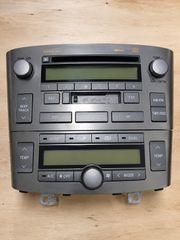 Toyota Avensis T25 Εργοστασιακό Ραδιο CD & Χειριστήριο Κλιματισμού Dual Zone
