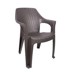 Πολυθρόνα Queen Rattan 58×45×85cm (Καφέ)