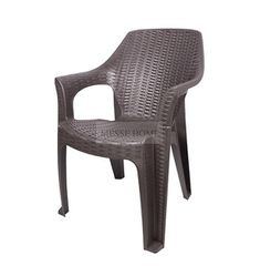 Πολυθρόνα Queen Rattan 58×45×85cm (Καφέ)-thumb-2