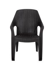 Πολυθρόνα Queen Rattan 58×45×85cm (Ανθρακί)-thumb-1