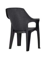 Πολυθρόνα Queen Rattan 58×45×85cm (Ανθρακί)-thumb-3