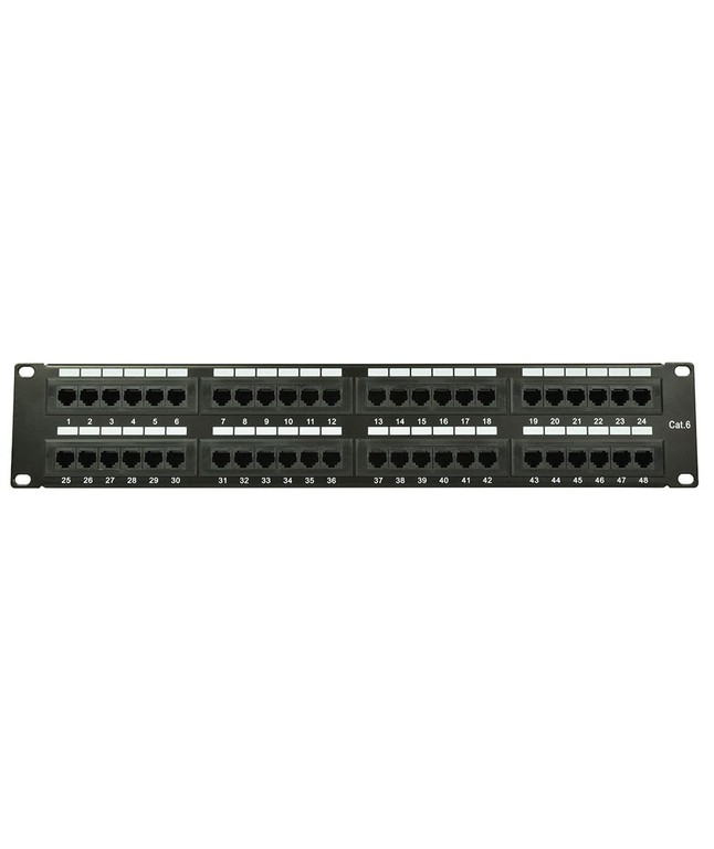 Adastra CAT6-48IDC Rackmount IDC Patch Panel 48-Port (Τεμάχιο)