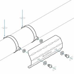 Κωδ.387089 ΠΡΟΣΤΑΤΕΥΤΙΚΟ ΕΞΑΤΜΙΣΗΣ Scrambler Exhaust Heat Shield OX878 OXFORD τηλ.215-215-8211