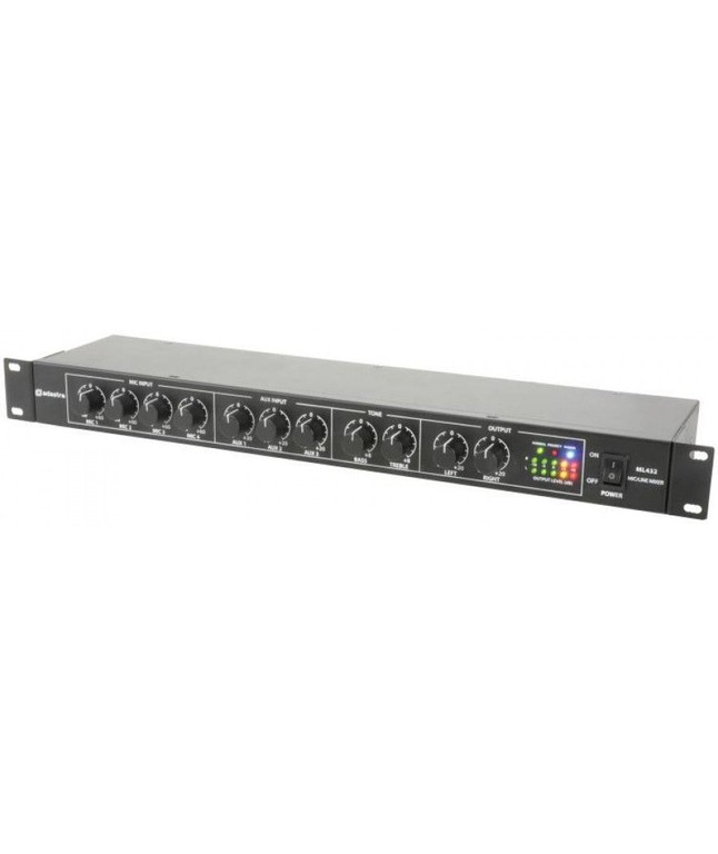 Adastra ML432 Compressor / Mixer 1U Mic/Line Rack (Τεμάχιο)