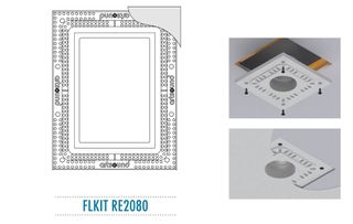 ArtSound FLKIT RE2080 Εντοιχιζόμενο Κιτ Στήριξης για το RE2080 482 x 374 x 14mm (Τεμάχιο)