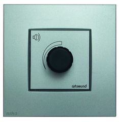 ArtSound N-VOL100V-121 Ρυθμιστής Έντασης "Niko" 40W με Ρελέ Grey (Τεμάχιο)