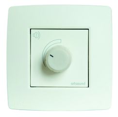 ArtSound N-VOLST-101 Stereo Ρυθμιστής Έντασης "Niko" 2 x 40 με Ρελέ White (Τεμάχιο)
