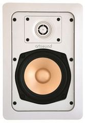 ArtSound RE650.2 x-tended 2-way inwall LS, rect. 85W white (2pc)