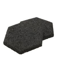 Audiodesigner 3D Hexagon Black RAL Ξύλινο Διακοσμητικό Εξάγωνο Πάνελ Τοίχου 28x25cm / 0,972 τ.μ. (18 Τεμάχια)