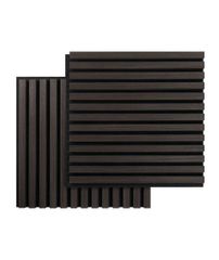 Audiodesigner 3D Square Smoked Oak Ξύλινο Διακοσμητικό Ηχοαπορροφητικό Πάνελ Τοίχου 52 x 52 x 2,2cm / 0,54 τ.μ. (2 Τεμάχια)