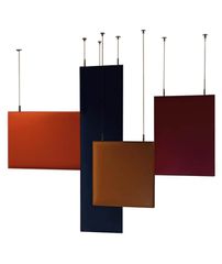 Audiodesigner Acousticdesign Roof4 Ηχοαπορροφητικά Πάνελ Κρεμαστά από Οροφή Copper/Bordeaux/Brown/Blue (Σετ)
