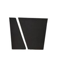 Audiodesigner Apart SQ Ηχοαπορροφητικά Υφασμάτινα Πάνελ 60 x 10cm και 60 x 50cm / 0,36 τ.μ. Black (2 Τεμάχια)
