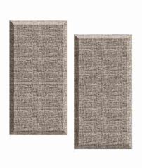 Audiodesigner Curve Ηχοαπορροφητικά Πάνελ 128x68x5 cm / 1,74 τ.μ. Coffee Grey (Ζεύγος)