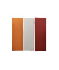 Audiodesigner Decho Baffle Ηχοαπορροφητικά Πάνελ Οροφής 40 x 120 x 4cm / 1,44 τ.μ. Red-Beige-Orange (Σετ 3 Τεμαχίων)