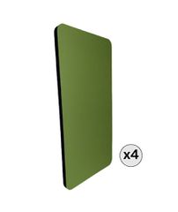 Audiodesigner DECHO Style Rect Ηχοαπορροφητικό Πάνελ 60x120x4cm / 2,88 τ.μ. Green (4 Τεμάχια)