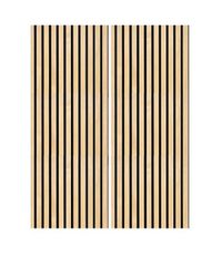 Audiodesigner Designupp Natural Ξύλινα Ακουστικά Πάνελ 265 x 120 x 2 cm / 3.18 τ.μ. (2 Τεμάχια)