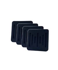 Audiodesigner Ecoplan Sounder Line Black/Black Ηχοαπορροφητικά Πάνελ Πολυεστέρα 600x600x40 mm / 1.44 τ.μ. (4 Τεμάχια)