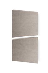Audiodesigner Lap Ηχοαπορροφητικά Πάνελ 60 x 58 x 5cm / 0,69 τ.μ. Silver Grey (Ζεύγος)