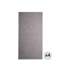 Audiodesigner Rect Ηχοαπορροφητικά Πάνελ 120 x 60 x 5cm / 2,88 τ.μ. Coffee Grey (4 Τεμάχια)