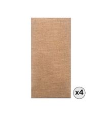 Audiodesigner Rect Ηχοαπορροφητικά Πάνελ 120x60x5cm / 2,88 τ.μ. Beige Dark (4 Τεμάχια)