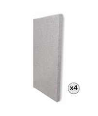 Audiodesigner Rect Ηχοαπορροφητικά Πάνελ 120x60x5cm / 2,88 τ.μ. Silver Grey (4 Τεμάχια)