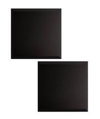 Audiodesigner S-Curve Ηχοαπορροφητικά Πάνελ 68x68x5 cm / 0,92 τ.μ. Black (Ζεύγος)