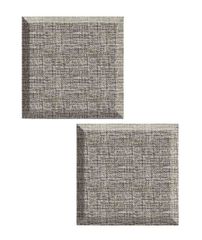 Audiodesigner S-Curve Ηχοαπορροφητικά Πάνελ 68x68x5 cm / 0,92 τ.μ. Coffee Grey (Ζεύγος)