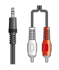 AvLink 112.064UK 3.5mm Stereo Καλώδιο - 2 x RCA 1.2m (Τεμάχιο)
