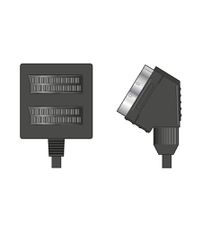 AvLink 112.172UK Scart Splitter 2-Δρόμων 0.50m (Τεμάχιο)