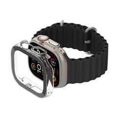 Belikn OWA001ZZCL ScreenForce TemperedCurve 2-in-1 Treated Screen Protector + Bumper for Apple Watch