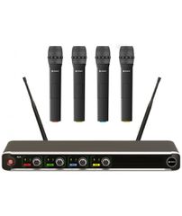 Chord NU4-H Σετ 4 Επαγγελματικών Ασύρματων UHF Μικροφώνων Χειρός (Σετ)