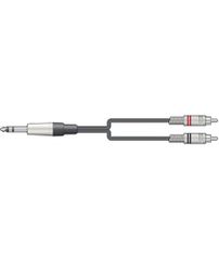 Chord S6J-2R300 Καλώδιο Ήχου 6.3mm TRS Jack - 2 x RCA 3m (Τεμάχιο)