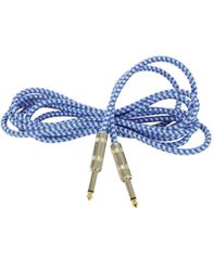 Citronic 190.285UK Πλεκτό καλώδιο κιθάρας 6,3mm Mono Jack Plug - 6,3 mm Mono Jack Plug 3m (Τεμάχιο)
