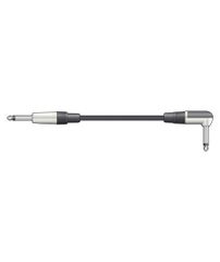 Citronic 190.394UK Πλεκτό καλώδιο κιθάρας 6,3mm ορθή γωνία Mono Jack Plug - 6,3mm Mono Jack Plug 6m (Τεμάχιο)