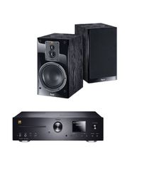 Magnat MC 400+Signature 503 Πακέτο High-End με Stereo Ενισχυτή και Ηχεία Βιβλιοθήκης Μαύρα (Σετ)