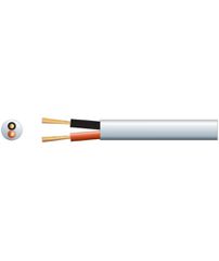 Mercury 801.878UK Καλώδιο Ηχείων 2 x 2.01mm² Διπλής Μόνωσης 100V Line Εξωτερικού Χώρου 100m White