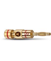 OEHLBACH Banana B2 μέχρι 10mm² Χρυσό (3002) (Σετ 4 τεμάχια)