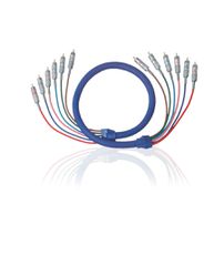 Oehlbach Blue Magic 5.1 FL Καλώδιο Ήχου Phono 6 x RCA 1.5m Blue (Τεμάχιο)