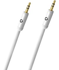 Oehlbach i-Connect J Καλώδιο ήχου 3.5mm Jack - 3.5mm Jack 1.5m White (Τεμάχιο)