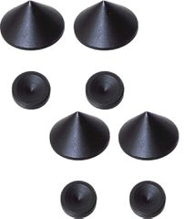 Oehlbach Mini Spike Ακίδες Ηχείων Black (4 Τεμάχια)
