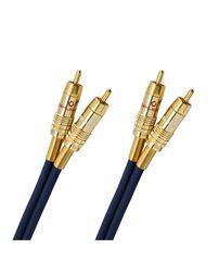 Oehlbach NF 1 Master Καλώδιο Ήχου 2 x RCA - 2 x RCA 0,5m Blue (Τεμάχιο)