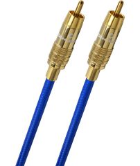 Oehlbach NF 113 DI Ψηφιακό Καλώδιο RCA-RCA 0.50m Blue (Τεμάχιο)