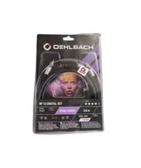 Oehlbach NF 13 Digital Set Καλώδιο RCA - RCA 2m Black