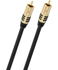 Oehlbach NF Sub Καλώδιο για Subwoofer RCA - RCA 10m Black (Τεμάχιο)