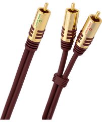 Oehlbach NF Y-Sub Καλώδιο Subwoofer 5m RCA - 2xRCA Purple (Τεμάχιο)