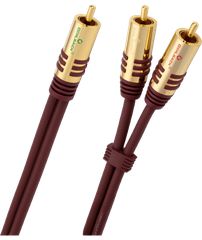 Oehlbach NF Y-Sub Καλώδιο Subwoofer RCA - 2 x RCA 3m Purple (Τεμάχιο)